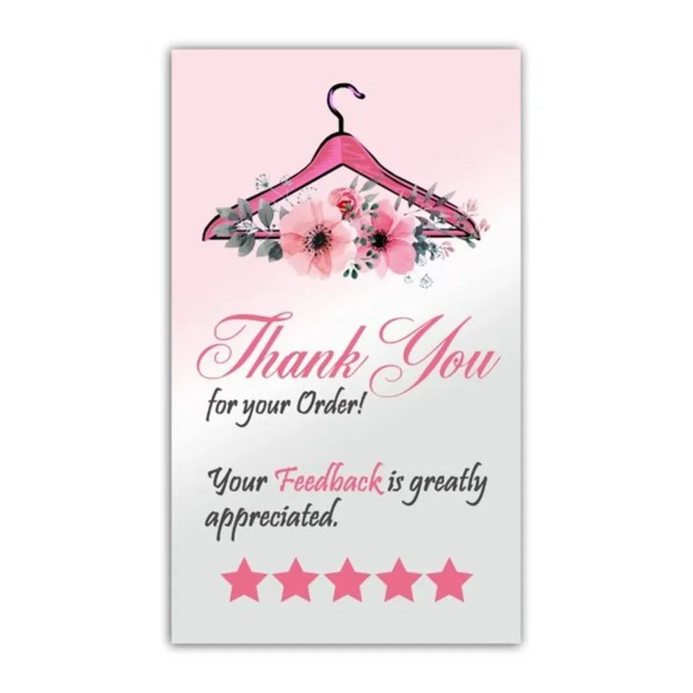 ♥️ 5x25 / 50 Thank You Cards